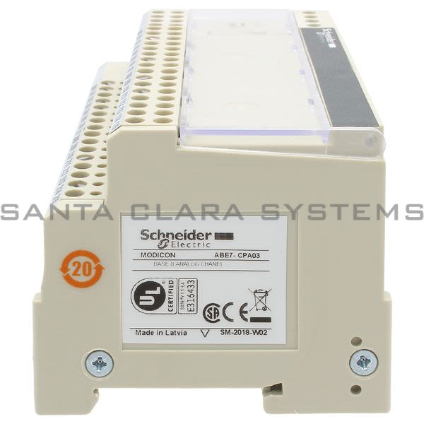 Telemecanique ABE7CPA03 Wiring Base Product Image