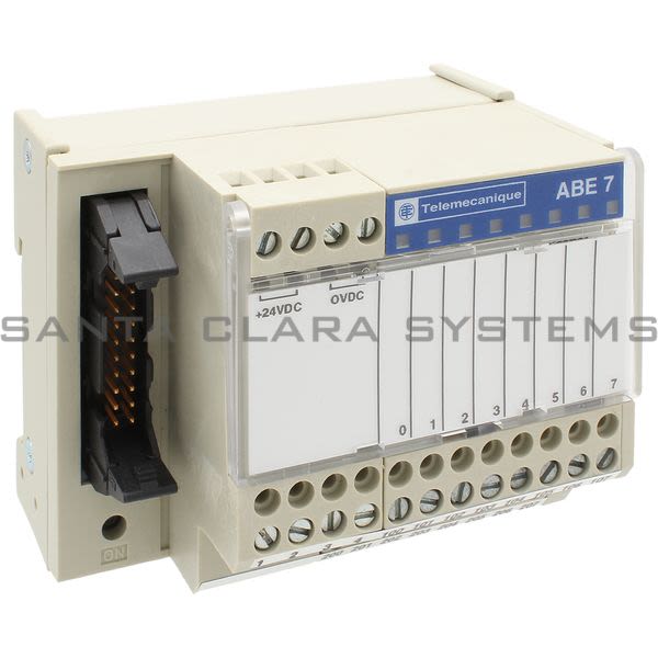 Telemecanique ABE7H08R21 passive connection sub-base ABE7 - 8 inputs or outputs - Led Product Image