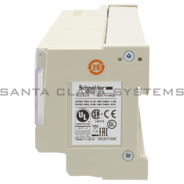 Telemecanique ABE7H16R20  passive connection sub-base ABE7 - 16 inputs or outputs Product Image