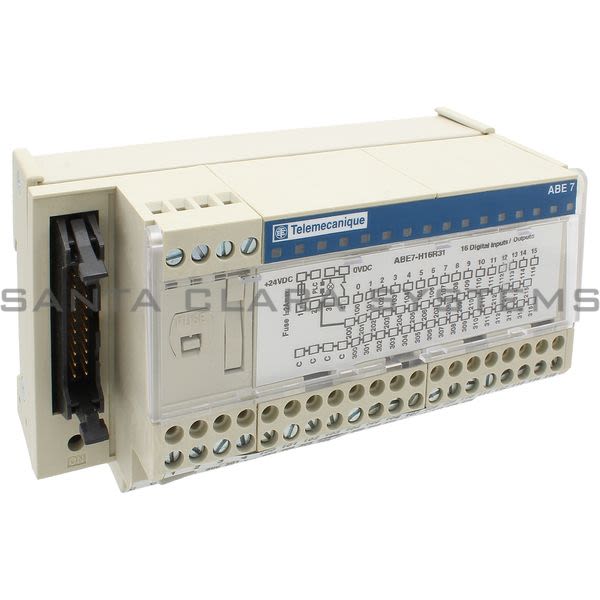 Telemecanique ABE7H16R31  passive connection sub-base ABE7 - 16 inputs or outputs - Led Product Image