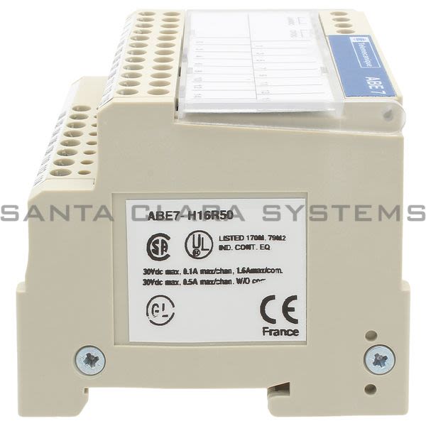 Telemecanique ABE7H16R50 passive connection sub-base ABE7 - 16 inputs or outputs Product Image