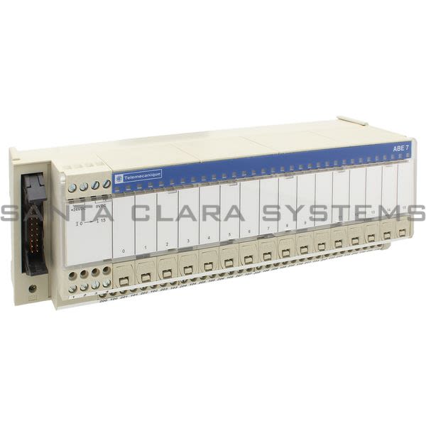 Telemecanique ABE7H16S43 passive connection sub-base ABE7 - 16 inputs - fuses - Led - isolator Product Image