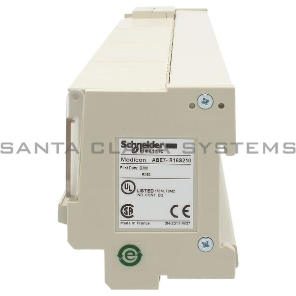 Telemecanique ABE7R16S210 sub-base - soldered electromechanical relays ABE7 - 16 channels - relay 10 mm Product Image