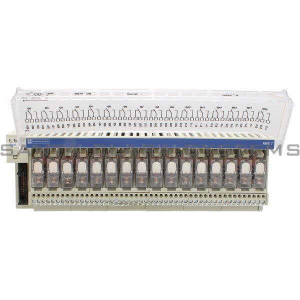 Telemecanique ABE7R16T330 sub-base - soldered electromechanical relays ABE7 - 16 channels - relay 12.5 mm Product Image