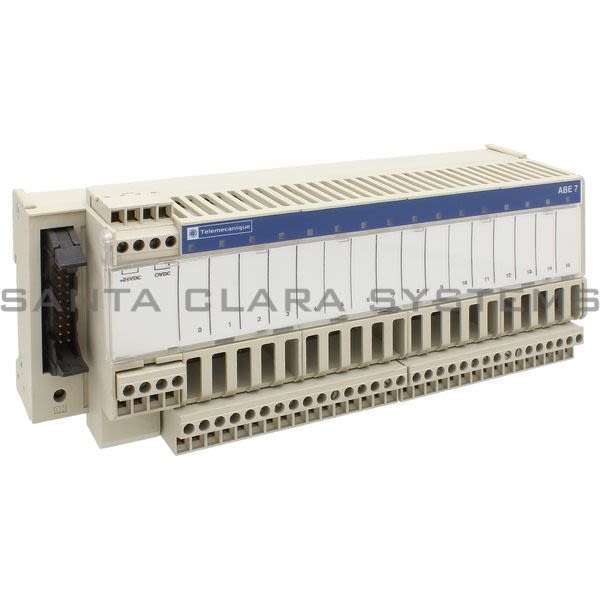 Telemecanique ABE7S16E2B1  sub-base - soldered solid state output relay ABE7 - 16 inputs - 24 V DC Product Image