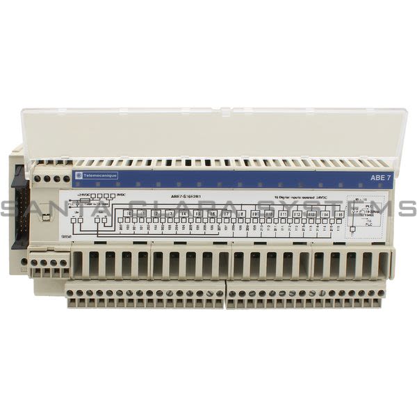 Telemecanique ABE7S16E2B1  sub-base - soldered solid state output relay ABE7 - 16 inputs - 24 V DC Product Image