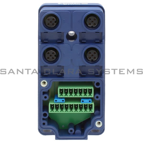 Telemecanique ABE9C1240M  IP67 passive splitter box - with 4 channels M12 connector Product Image