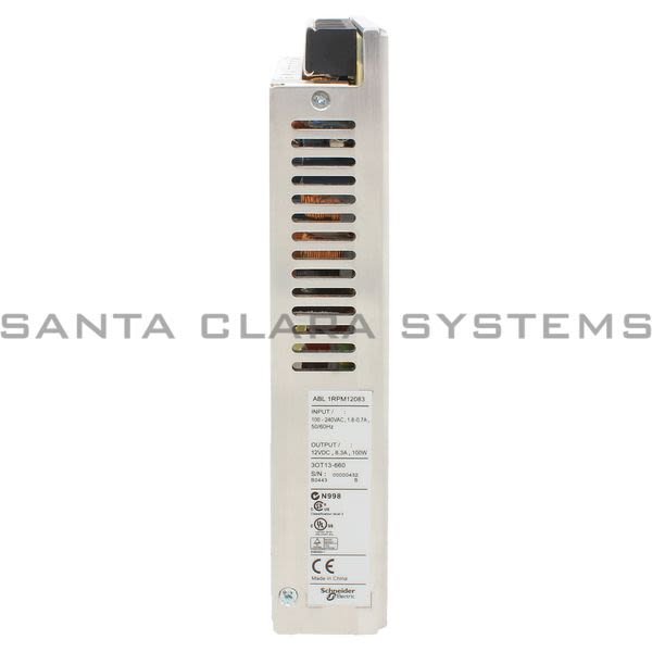 Telemecanique ABL1RPM12083 regulated SMPS - single phase - 100..240 V input - 12 V output - 100 W Product Image