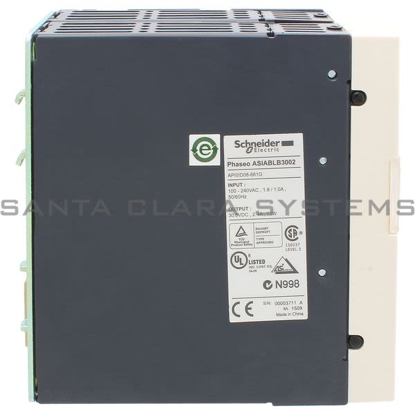 Telemecanique ASIABLB3002 regulated switch mode power supply - AS-I - 100..240 V - 30 V - 2.4 A Product Image