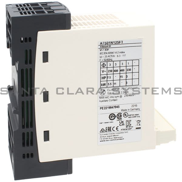 Telemecanique ATS01N125FT Soft Starter Product Image