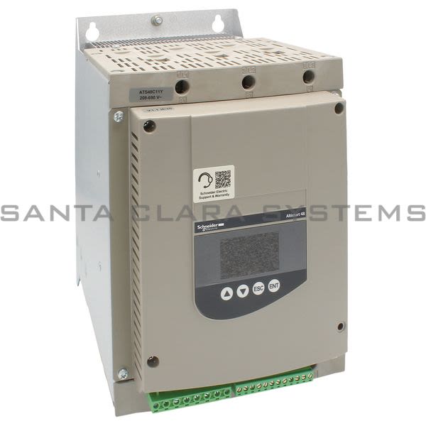 Telemecanique ATS 48C11Y  soft starter for asynchronous motor - ATS48 - 96 A - 208..690 V - 22..90 KW Product Image