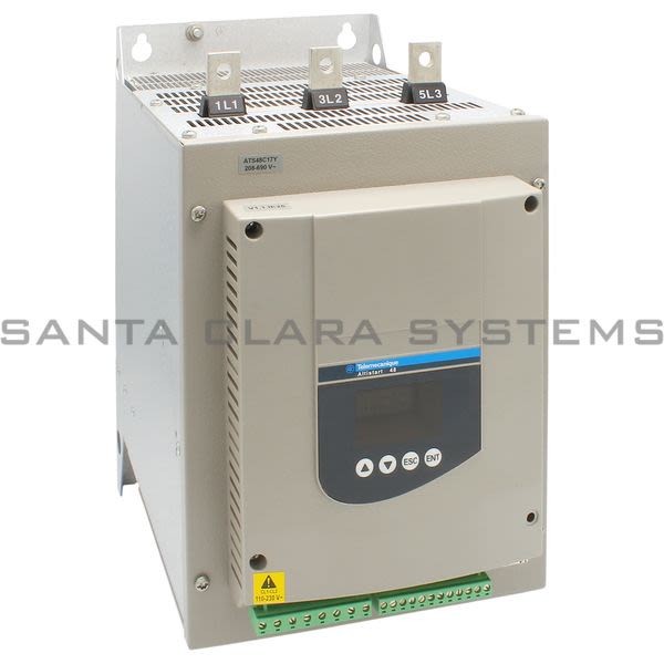Telemecanique ATS48C17Y soft starter for asynchronous motor - ATS48 - 156 A - 208..690 V - 37..160 KW Product Image