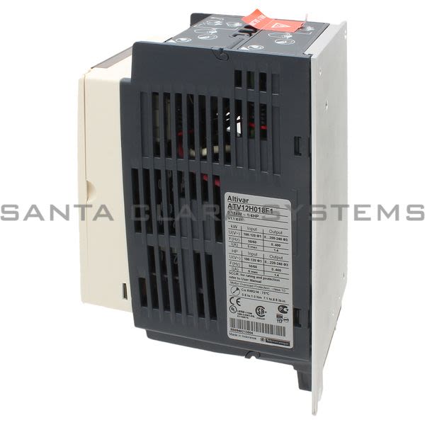 Telemecanique ATV 12H018F1  variable speed drive ATV12 - 0.18kW - 0.25hp - 100..120V - 1ph Product Image