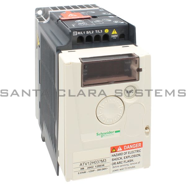 Telemecanique ATV12H037M3 Variable Speed Drive Product Image