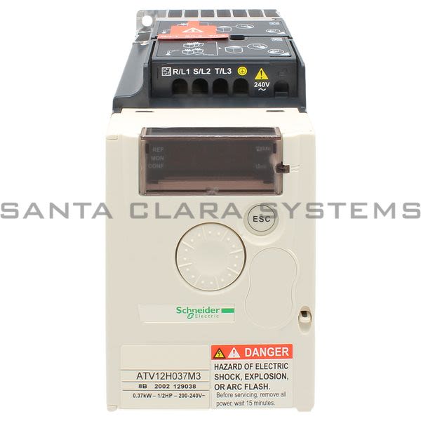 Telemecanique ATV12H037M3 Variable Speed Drive Product Image