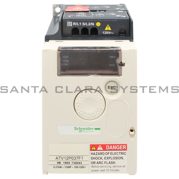 Telemecanique ATV12P037F1 Variable Speed Drive Product Image