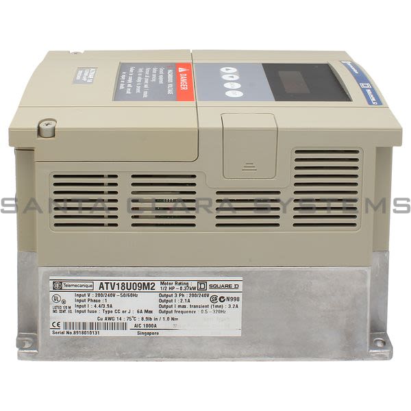 Telemecanique ATV18U09M2 AC Drive Product Image