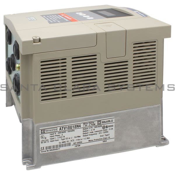 Telemecanique ATV18U18N4 AC Drive Product Image