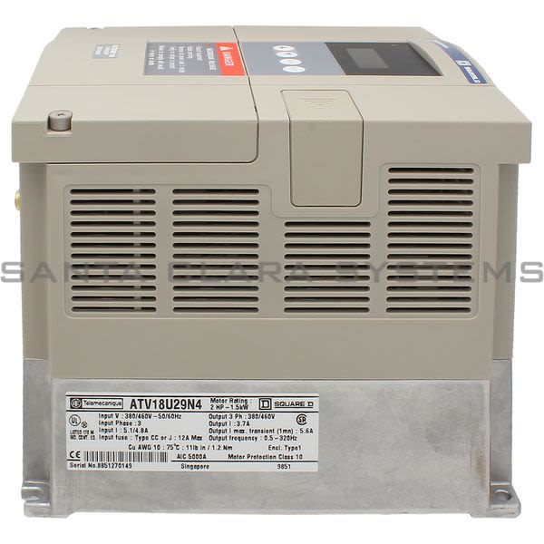 Telemecanique ATV18U29N4U Variable Speed Drive Product Image