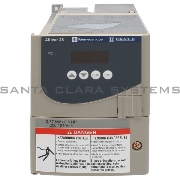 Telemecanique ATV28HU09M2U AC Drive Product Image