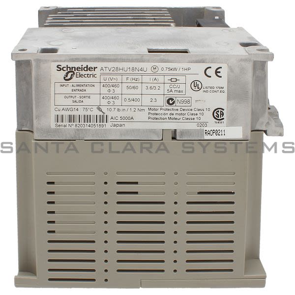Telemecanique ATV28HU18N4U Variable Speed Drive Product Image