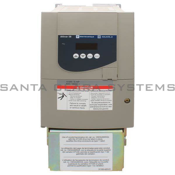 Telemecanique ATV28HU72N4U AC Drive Product Image