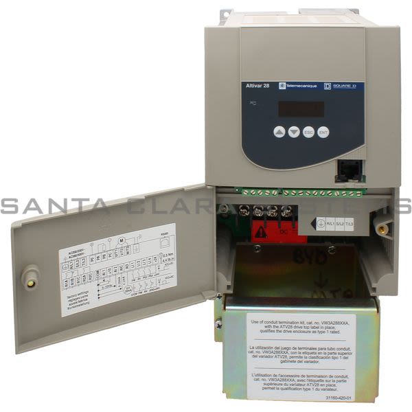 Telemecanique ATV28HU72N4U AC Drive Product Image