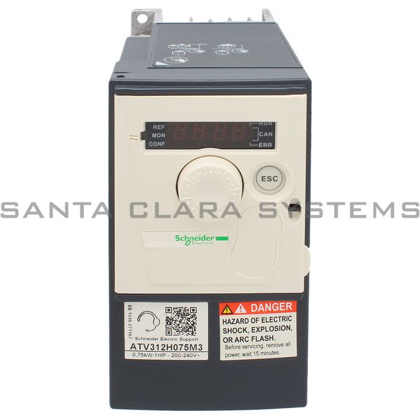 Telemecanique ATV312H075M3 AC Drive Product Image