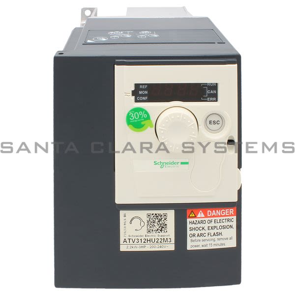 Telemecanique ATV312HU22M3 Variable Speed Drive Product Image