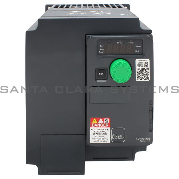 Telemecanique ATV320U40N4C Variable speed drive ATV320 - 4kW - 380...500V - 3 phase - compact Product Image