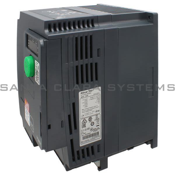 Telemecanique ATV320U40N4C Variable speed drive ATV320 - 4kW - 380...500V - 3 phase - compact Product Image