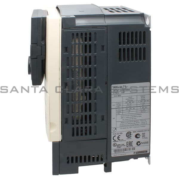 Telemecanique ATV71H075N4 variable speed drive ATV71 - 0.75kW-1HP - 480V - EMC filter-graphic terminal Product Image