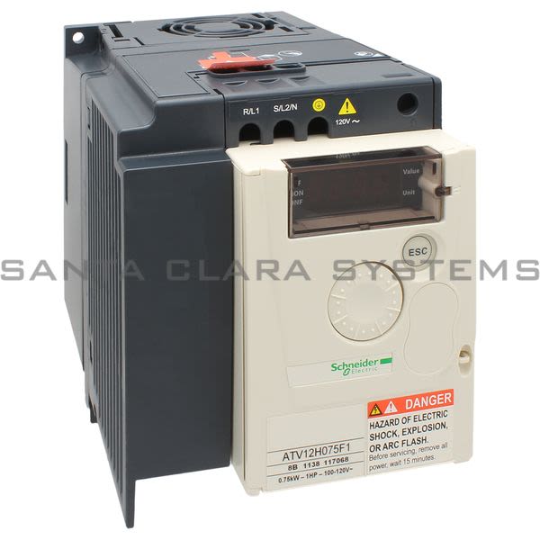Telemecanique ATV12H075F1 Variable Speed Drive Product Image