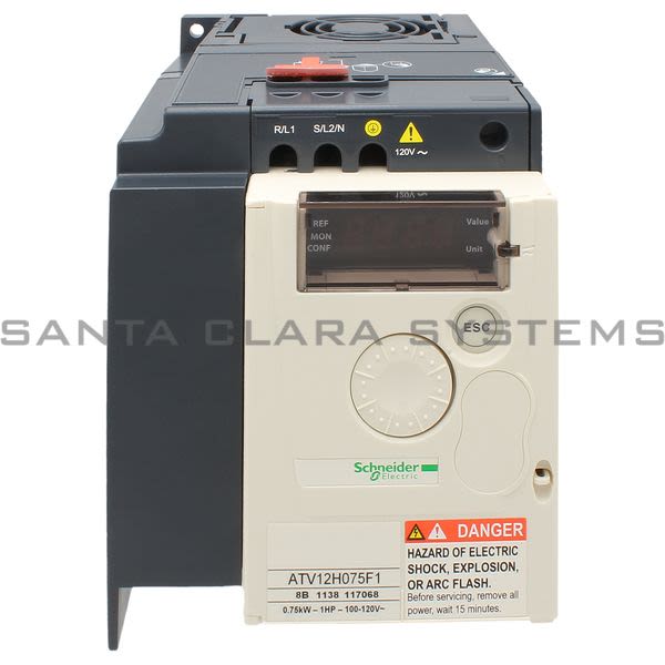 Telemecanique ATV12H075F1 Variable Speed Drive Product Image
