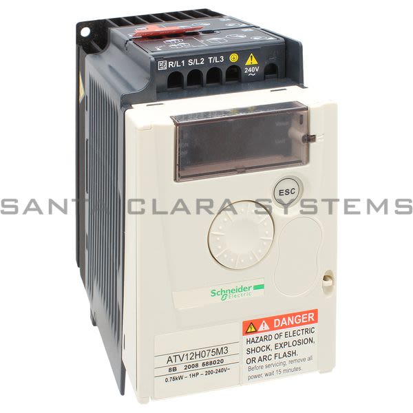 Telemecanique ATV12H075M3 Variable Speed Drive Product Image