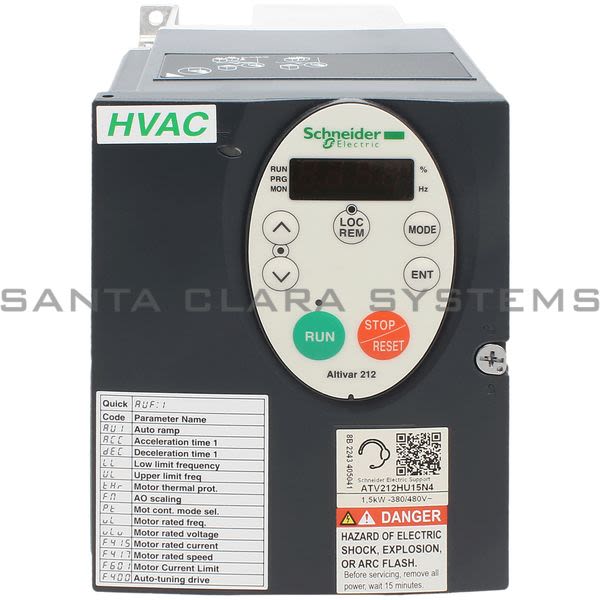 Telemecanique ATV212HU15N4 Variable Speed Drive Product Image