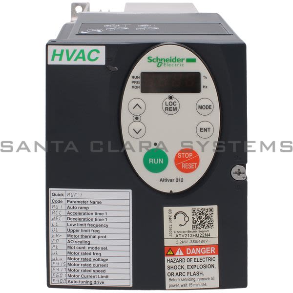 Telemecanique ATV212HU22N4 Variable Speed Drive Product Image