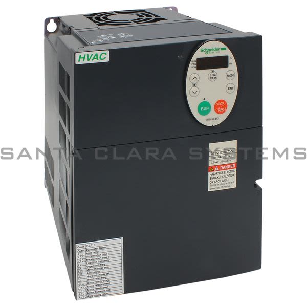 Telemecanique ATV212HU75N4  variable speed drive ATV212 - 7.5kW - 10hp - 480V - 3ph - EMC - IP21 Product Image