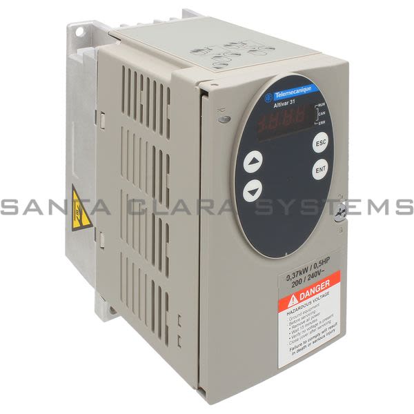 Telemecanique ATV31H037M3X variable speed drive ATV31 - 0.37kW - 200..240 V 3-phase supply - IP20 Product Image