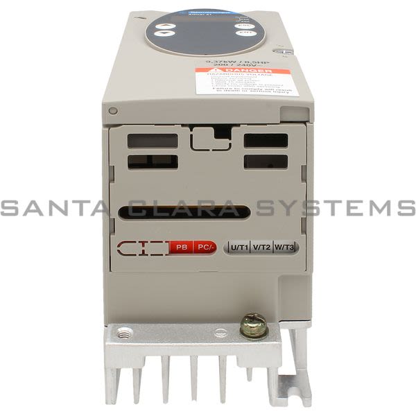 Telemecanique ATV31H037M3X variable speed drive ATV31 - 0.37kW - 200..240 V 3-phase supply - IP20 Product Image