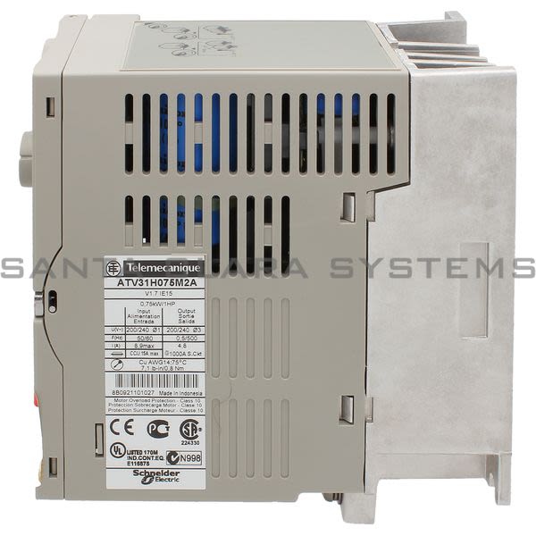 Telemecanique ATV31H075M2A Variable Speed Drive Product Image