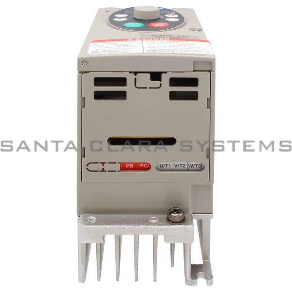 Telemecanique ATV31H075M2A  variable speed drive ATV31 - 0.75kW - 240V 1-phase supply - EMC filter - IP20 Product Image