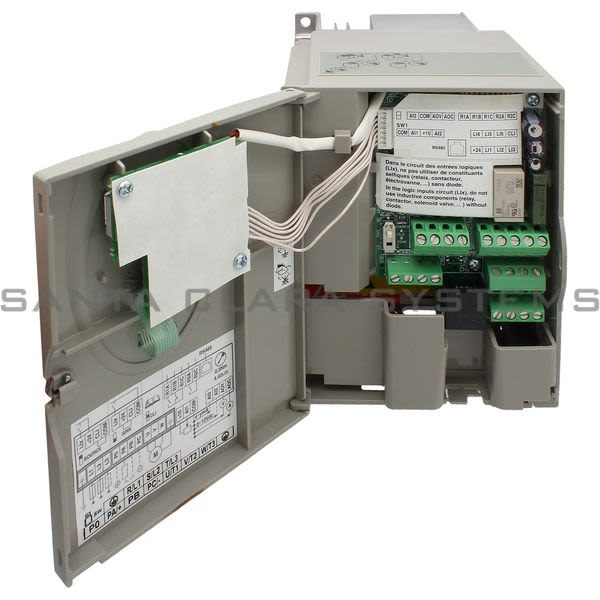 Telemecanique ATV31H075N4  variable speed drive ATV31 - 0.75kW - 500V 3-phase supply - EMC filter - IP20 Product Image
