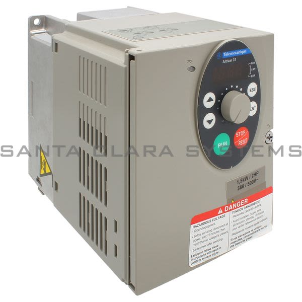 Telemecanique ATV31HU15N4A variable speed drive ATV31 - 1.5kW - 500V 3-phase supply - EMC filter - IP20 Product Image