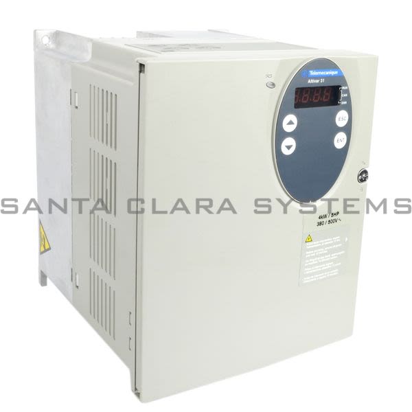 Telemecanique ATV31HU40N4 variable speed drive ATV31 - 4kW - 500V 3-phase supply - EMC filter - IP20 Product Image
