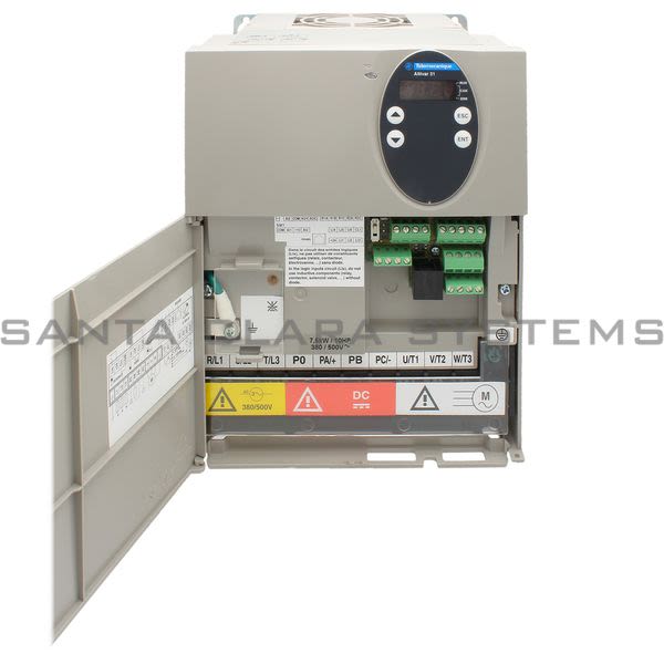 Telemecanique ATV31HU75N4 variable speed drive ATV31 - 7.5kW - 500V 3-phase supply - EMC filter - IP20 Product Image