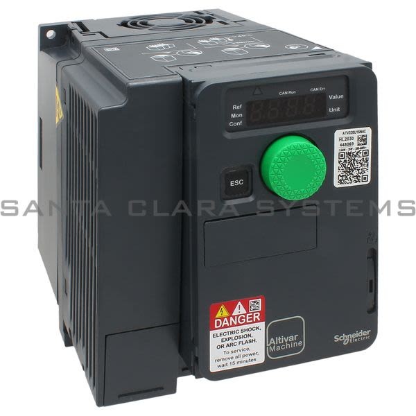 Telemecanique ATV320U15N4C  variable speed drive ATV320 - 1.5kW - 380...500V - 3 phase - compact Product Image