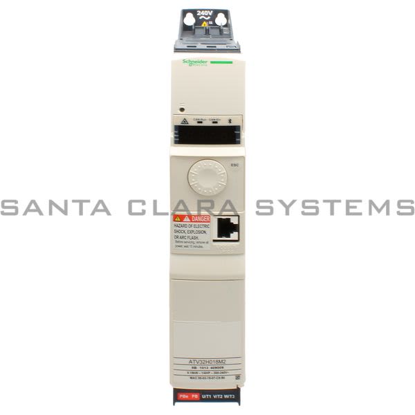 Telemecanique ATV32H018M2  variable speed drive ATV32 - 0,18 kw - 200 V - 1 phase - with heat sink Product Image