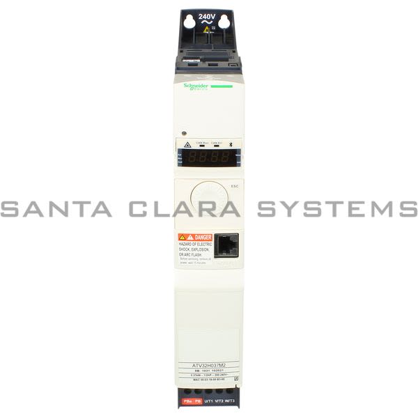 Telemecanique ATV32H037M2 variable speed drive ATV32 - 0,37 kw - 200 V - 1 phase - with heat sink Product Image