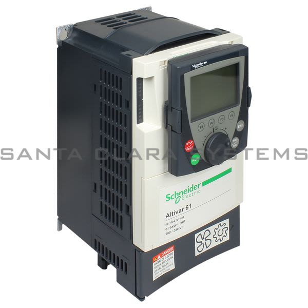 Telemecanique ATV61H075M3 variable speed drive ATV61 - 0.75kW 1HP - 200...240V - IP20 - reinforced Product Image